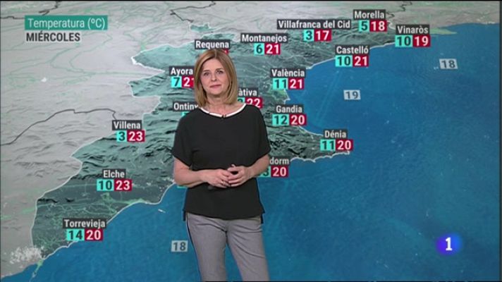 L'informatiu - Comunitat Valenciana - El tiempo en la Comunitat Valenciana 18/04/23