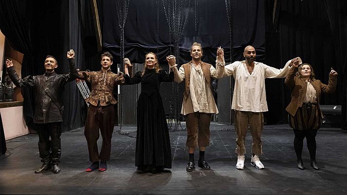 Telediario 1 - 'A este paso (no) estrenamos' comienza con 'La vida es sueño'