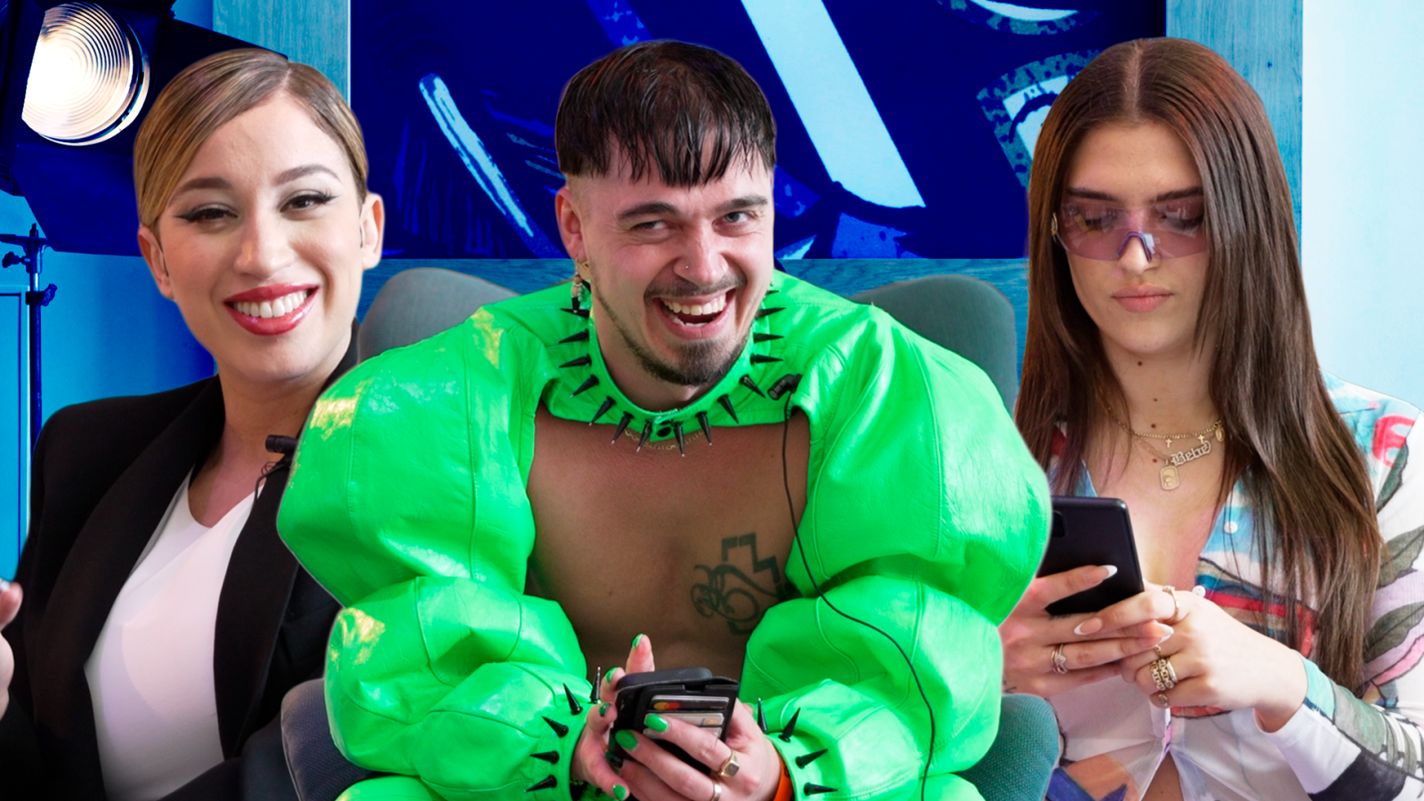 Los concursantes de Eurovisión 2023 juegan a las preguntas encadenadas