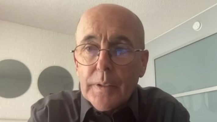 Telediario 1 - Don Winslow: "Hollywood adora a la mafia y la mafia adora salir en las películas"