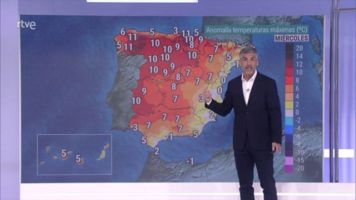 El tiempo - Intervalos de viento fuerte de Levante hasta la tarde en el Estrecho, con rachas muy fuertes, y litorales del sureste peninsular