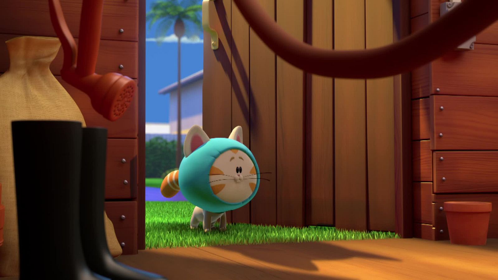 Aventura en el cobertizo - Pat el perro | Ver