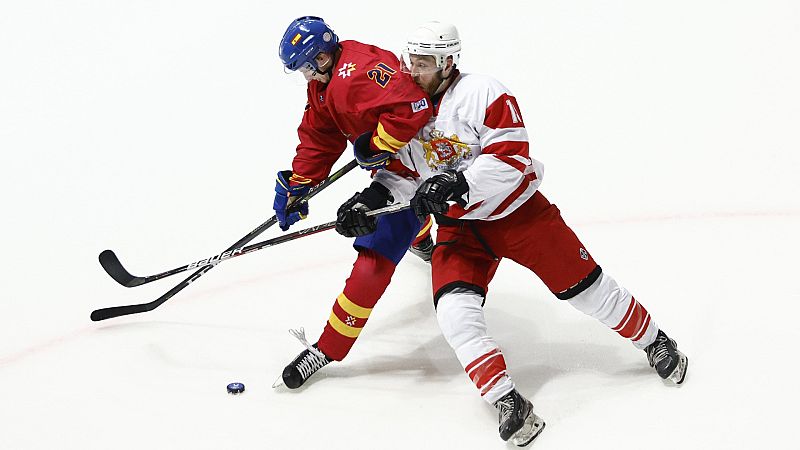 Hockey hielo - Campeonato del Mundo. División II Grupo A: España - Georgia