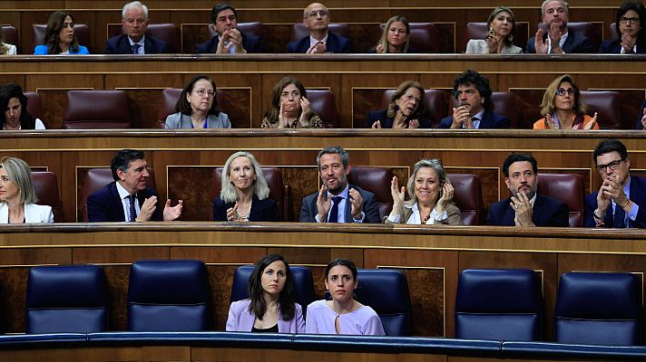 Informativo 24h - El Congreso aprueba la reforma de la ley del 'solo sí es sí' con los votos de PSOE, PP, PNV y Cs