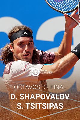 Tenis - ATP 500 Trofeo Conde de Godó: Shapovalov - Tsitsipas
