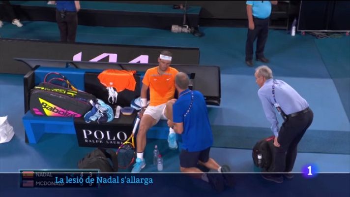 Informatiu Balear - La lesió de Nadal s'allarga