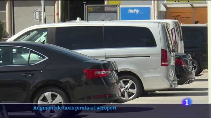 Informatiu Balear - Augment de taxis pirata a l'aeroport