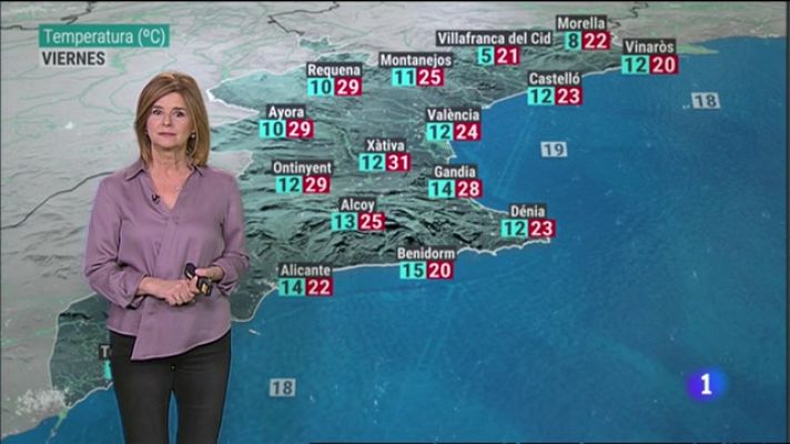 L'informatiu - Comunitat Valenciana - El tiempo en la Comunitat Valenciana 20/04/23