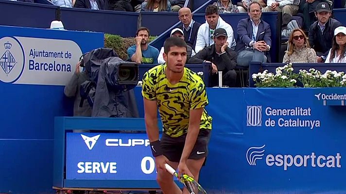 Tenis - ATP 500 Trofeo Conde de Godó: Alcaraz - Bautista Agut
