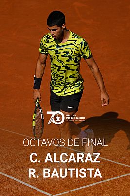 Tenis - ATP 500 Trofeo Conde de Godó: Alcaraz - Bautista Agut