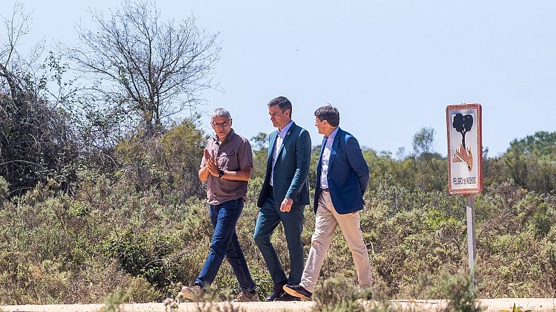 Sánchez pide a la Junta abandonar "posturas soberbias" mientras Feijóo pide al Gobierno "no manosear" Doñana