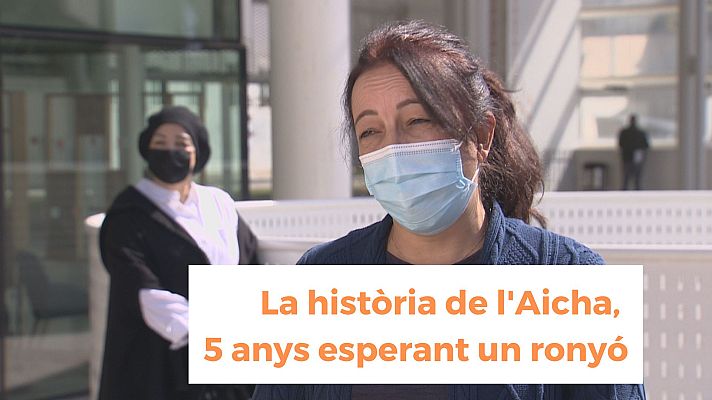 L'Informatiu - La història de l'Aicha: 5 anys esperant un ronyó