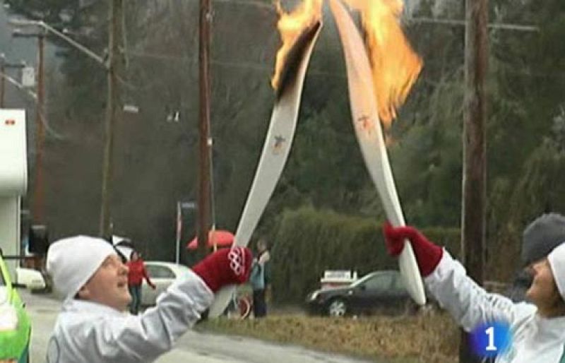 Vancouver ya espera a la llama | Ver