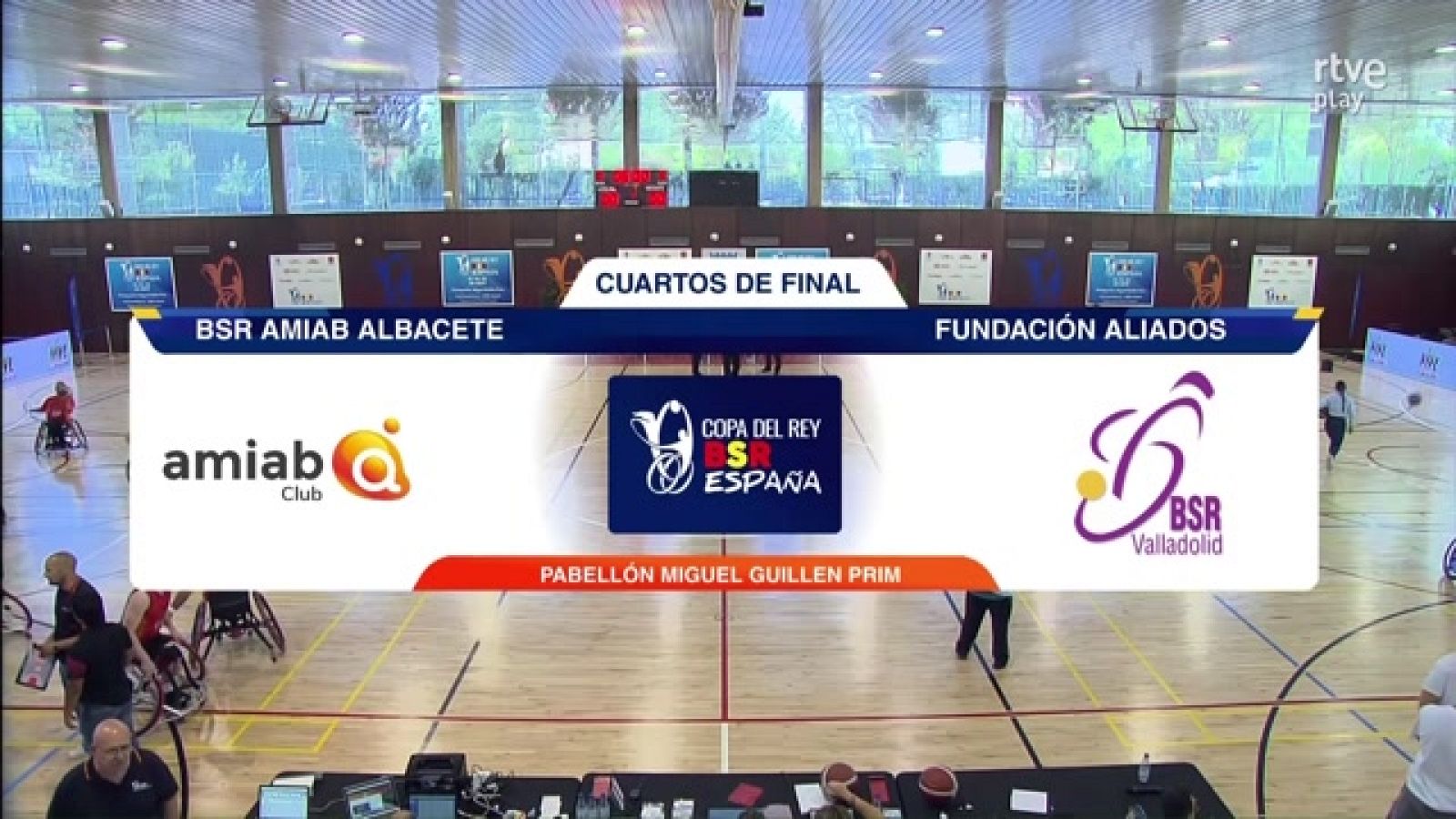 Baloncesto en silla de ruedas - Copa del Rey. Fundación Aliados - Amiab Albacete - ver ahora