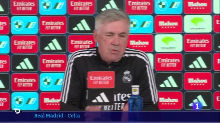 Telediario 1 - Ancelotti: "El calendario no tiene sentido"