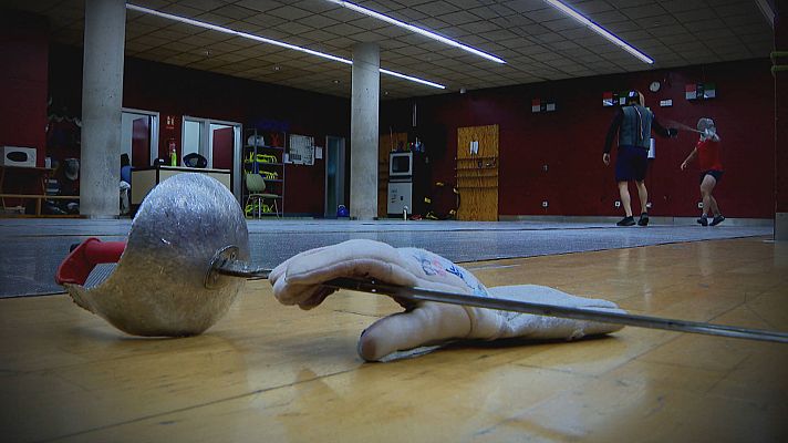 Telediario 2 - Incertidumbre en la esgrima por la tensión con Rusia