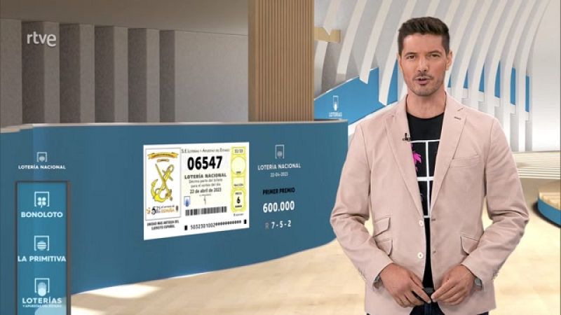 Sorteo de la Lotería Nacional del 22/04/2023 - ver ahora