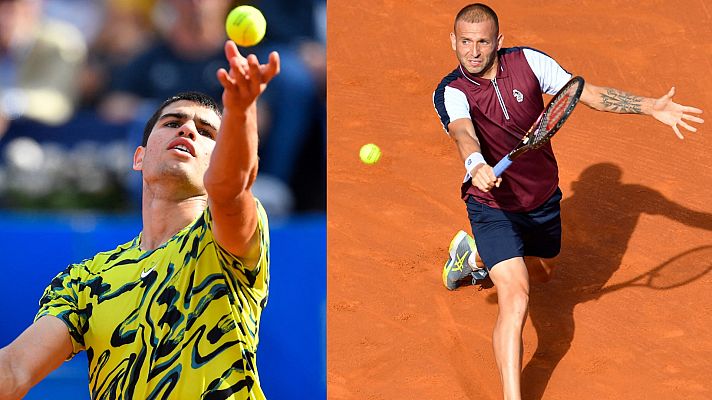 Tenis - ATP 500 Trofeo Conde de Godó: Alcaraz - Evans