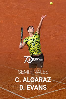 Tenis - ATP 500 Trofeo Conde de Godó: Alcaraz - Evans