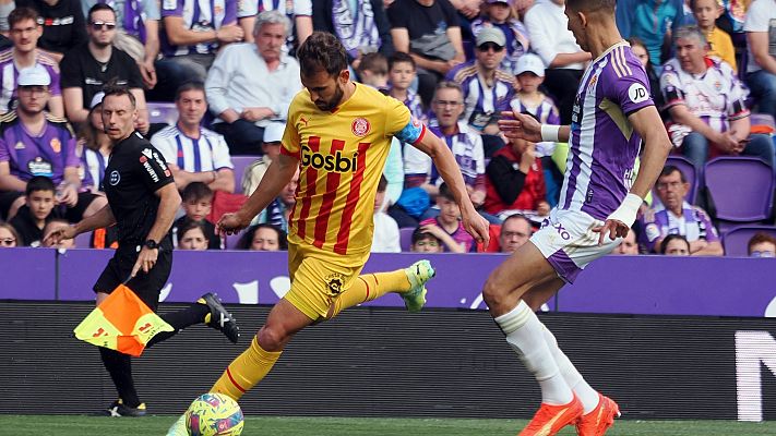 Resúmenes de LaLiga - Valladolid - Girona: resumen del partido de la 30ª jornada