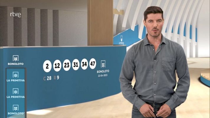 Loterías - Sorteo de la Bonoloto y Primitiva del 22/04/2023