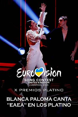 Eurovisión - Blanca Paloma canta "Eaea" en los X Premios Platino