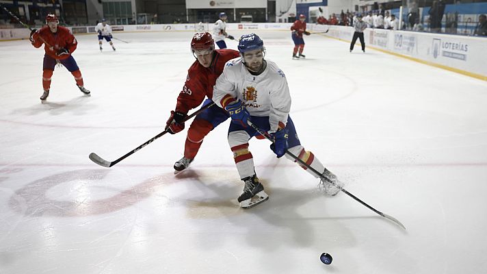 Hockey sobre hielo - Campeonato Mundo. División II Grupo A: España - Croacia