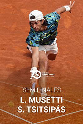Tenis - ATP 500 Trofeo Conde de Godó: Musetti - Tsitsipas