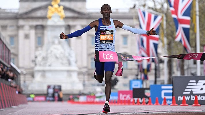  - El keniano Kiptum logra la segunda mejor marca de la historia en la maratón de Londres