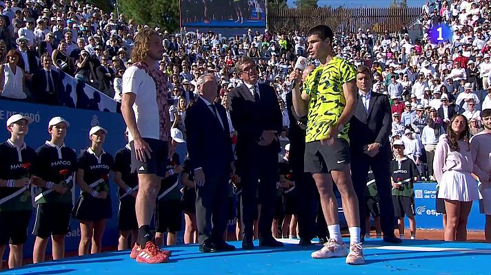  - Carlos Alcaraz tras ganar el Godó: ''Veo más a Ferrero que a mis padres''