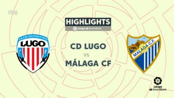 Resúmenes de LaLiga - Lugo - Málaga: resumen del partido de la 37ª jornada