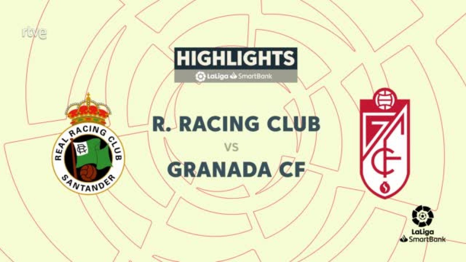 Racing - Granada: resumen del partido de la 37ª jornada de Segunda - ver ahora