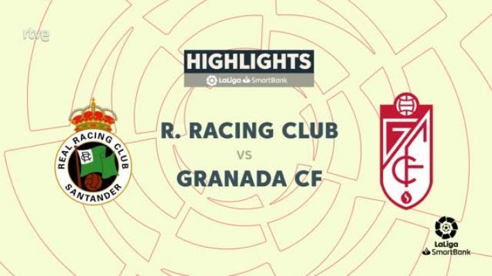 Resúmenes de LaLiga - Racing - Granada: resumen del partido de la 37ª jornada