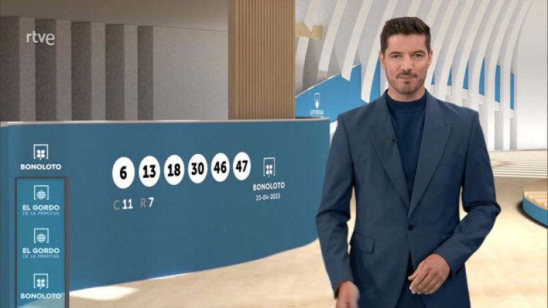 Sorteo de la Bonoloto y El Gordo de la Primitiva del 23/04/2023