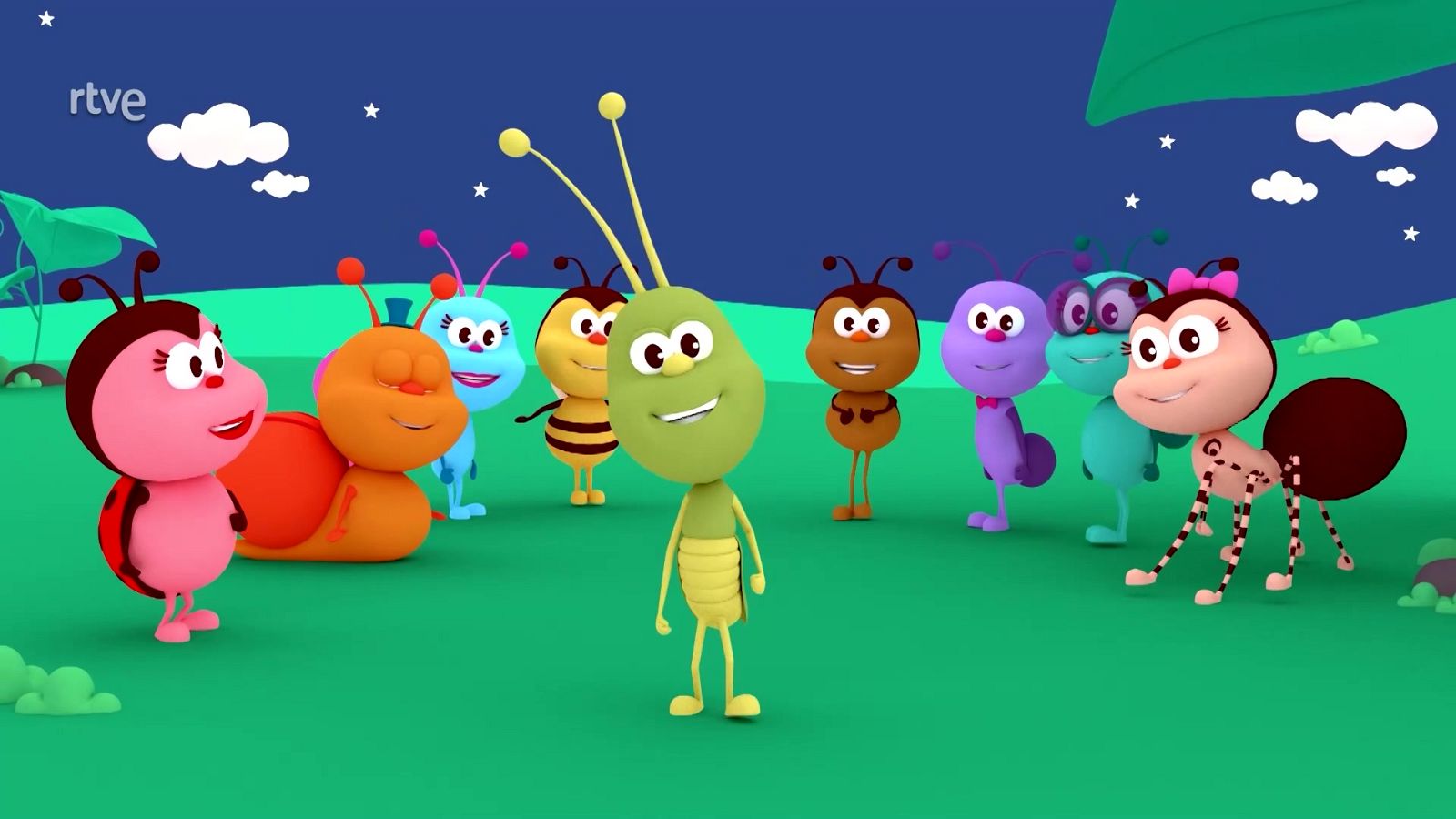 Los bichikids - Candombe del grillo Juan - El Reino Infantil | Ver