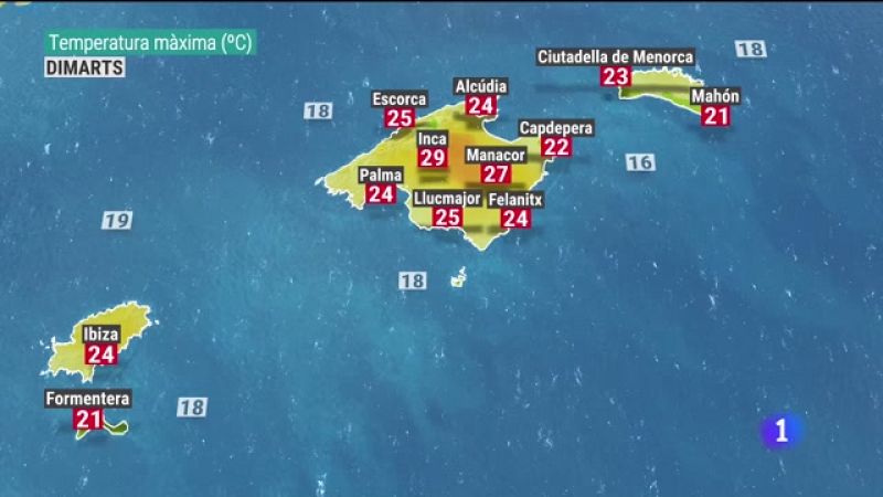El temps a les Illes Balears - 24/04/23 - Veure ara