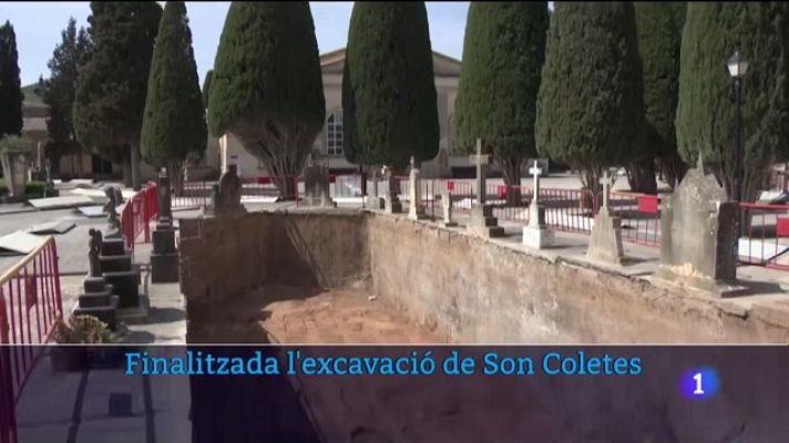 Informatiu Balear - Finalitzada l'excavació de Son Coletes