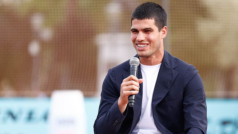 Carlos Alcaraz, antes del Madrid Open: "Estoy en casa y es un sentimiento único"