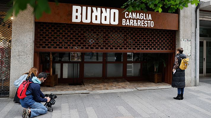 Telediario 1 - El incendio de un restaurante en Madrid pone en el punto de mira la decoración de su franquicia