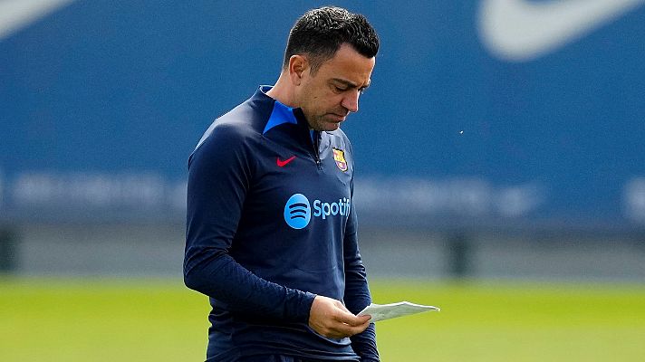 Telediario 1 - Xavi: "Si ganamos esta Liga, será la rehostia"