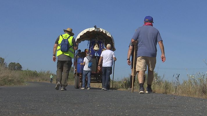 Noticias Andalucía - Presos peregrinan a El Rocío