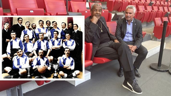 Fútbol - Pereira y Manolo celebran los 120 años de historia del Atlético de Madrid