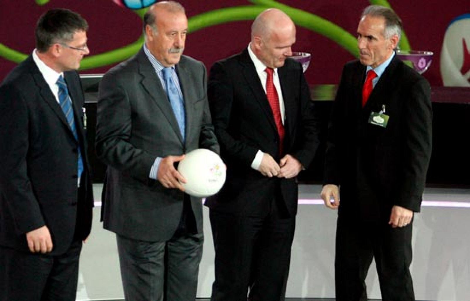 España, satisfecha con el sorteo de la Eurocopa 2012 | Ver