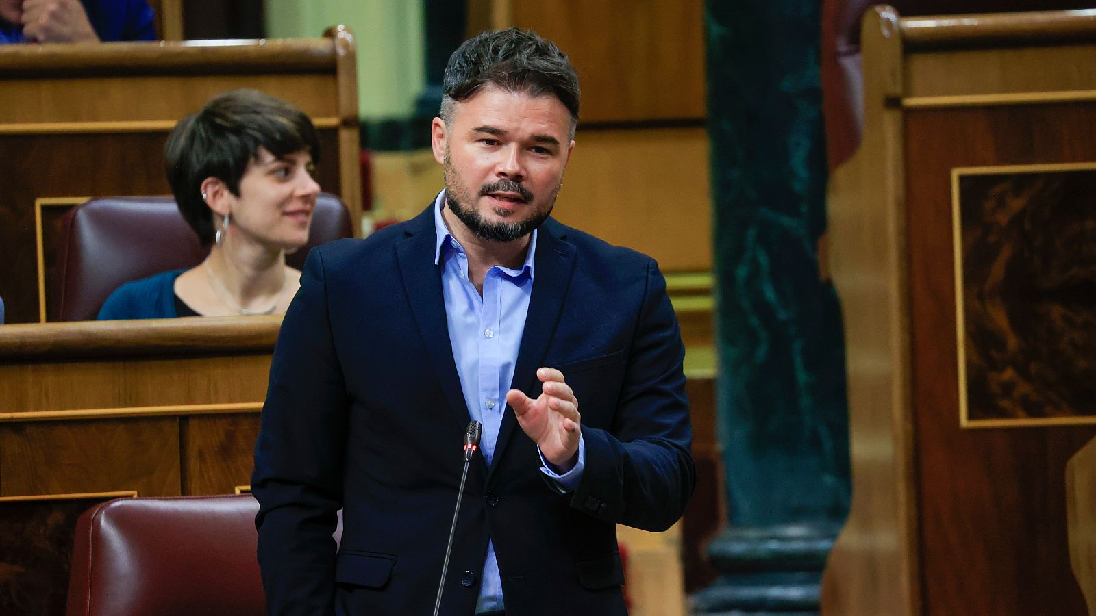 Rufián pide la reprobación de la ministra de Transportes por la situación de Rodalies y Sánchez le reprocha el electoralismo