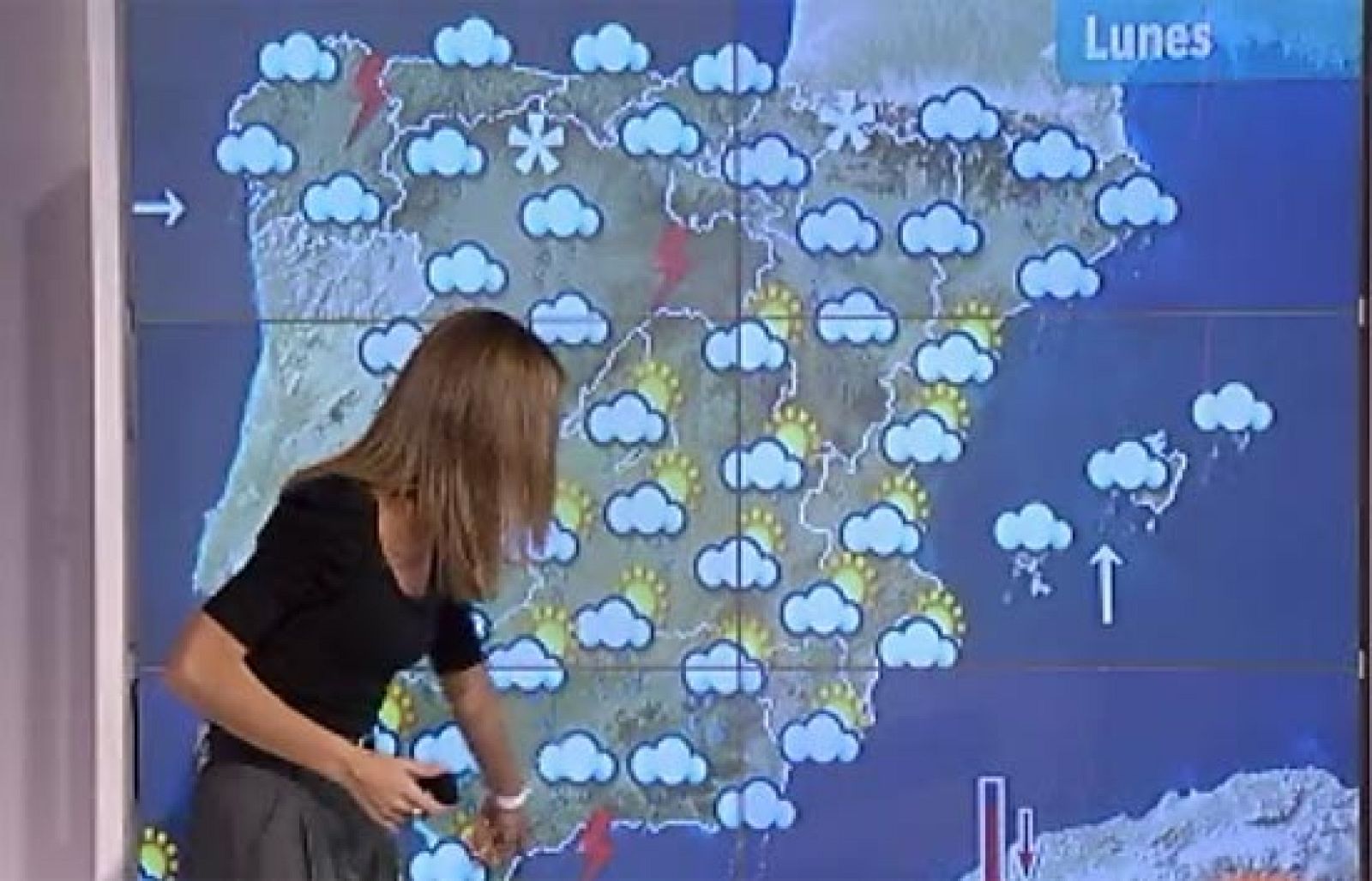 Lluvias en la Península y Baleares