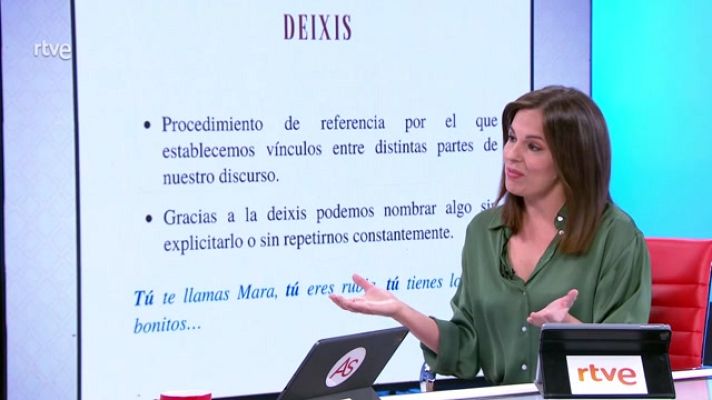 La aventura del Saber - Luna Paredes. La deixis