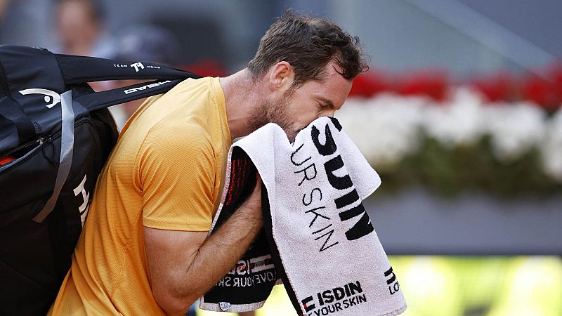 Andy Murray, eliminado en el Mutua Madrid Open tras dos fallos increíbles en la red