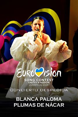 Eurovisión - Blanca Paloma canta 'Plumas de nácar'