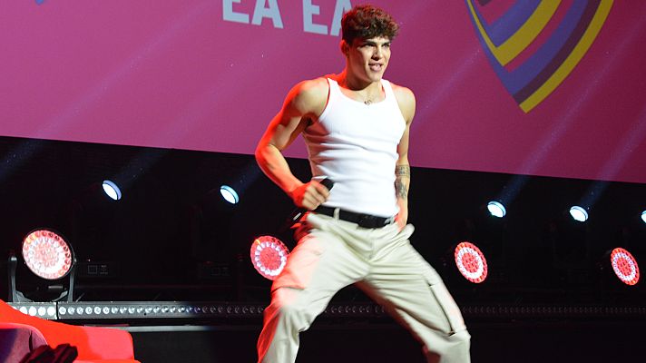 Eurovisión - Aritz Arén canta 'Flamenco'