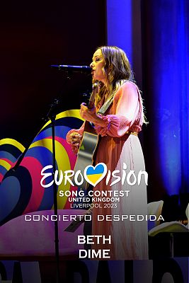 Eurovisión - Beth canta 'Dime'